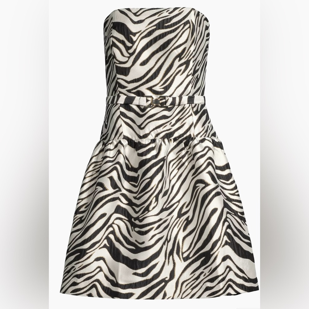 Lilly Pulitzer Akela Strapless Jacquard Dress NWT 16 *They run small*
